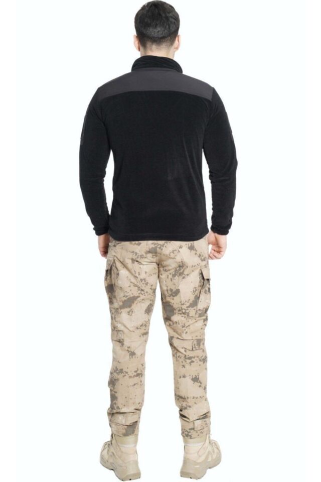 Tactical Siyah-siyah Garni Polar Mont