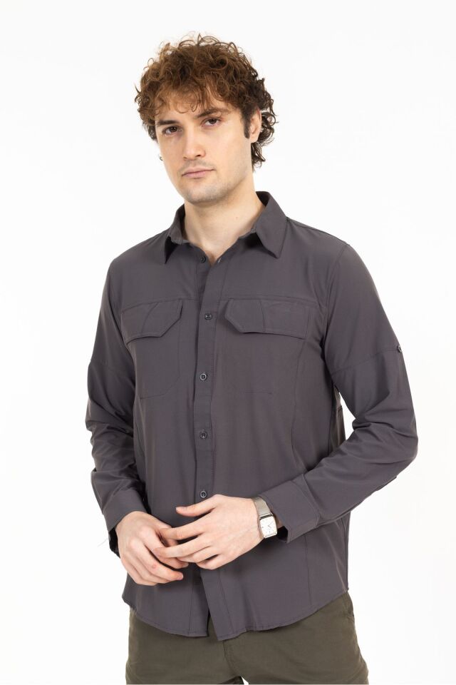 AKN 225 LİKRALI PREMİUM TAKTİK GÖMLEK